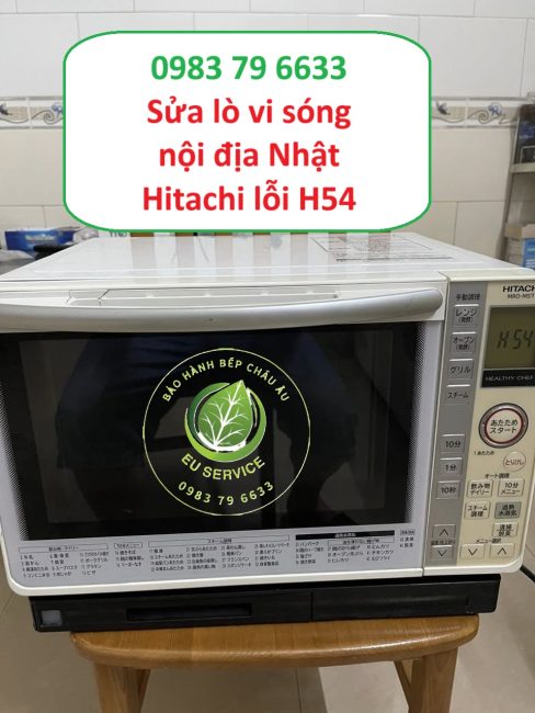 sửa lò vi sóng nội địa nhật hitachi lỗi h54