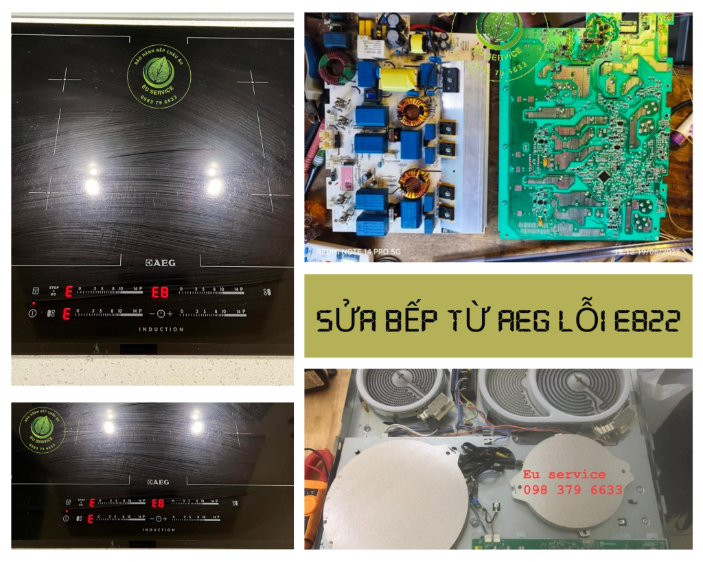 Sửa bếp từ AEG E822