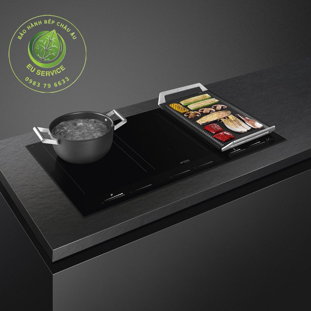 Thay kính bếp từ Smeg chính hãng