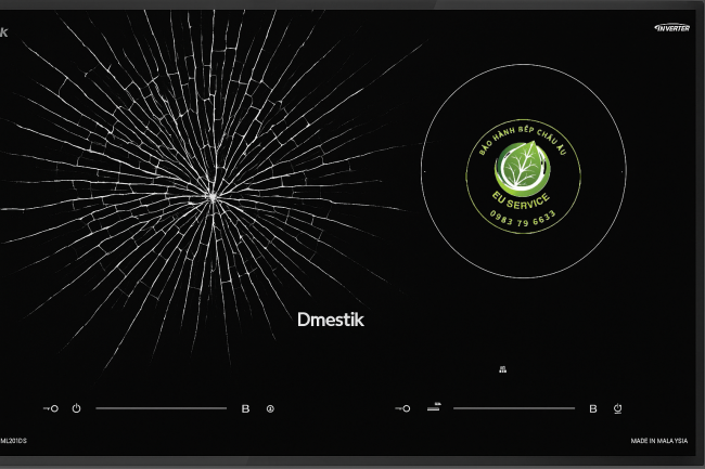 Giá thay mặt kính bếp từ Dmestik