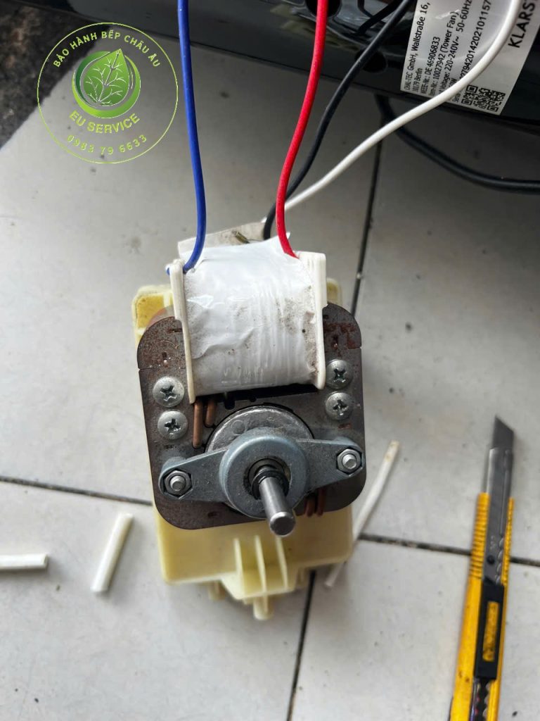 thay động cơ ( Motor ) quạt tháp không cánh Klarstein