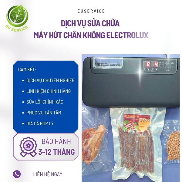 Sửa chữa máy hút chân không Electrolux giá cả hợp lý