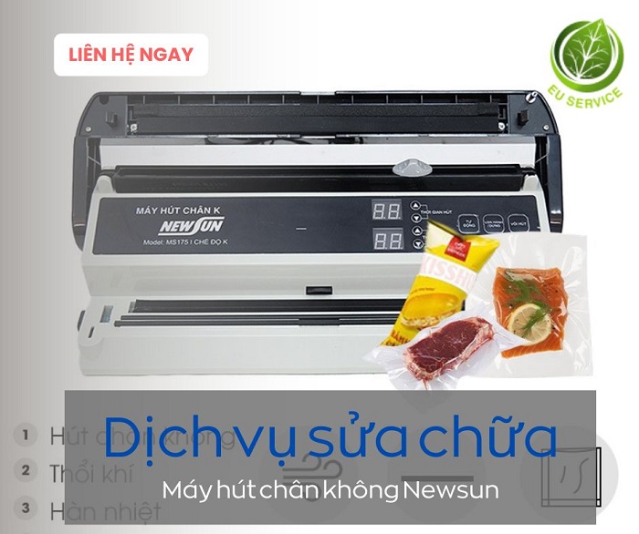 Sửa máy hút chân không Newsun uy tín, chất lượng vượt trội