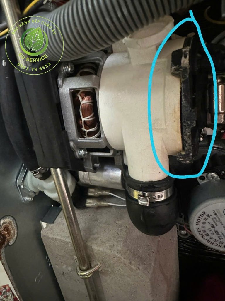Cách sửa máy rửa bát canzy bị rò nước