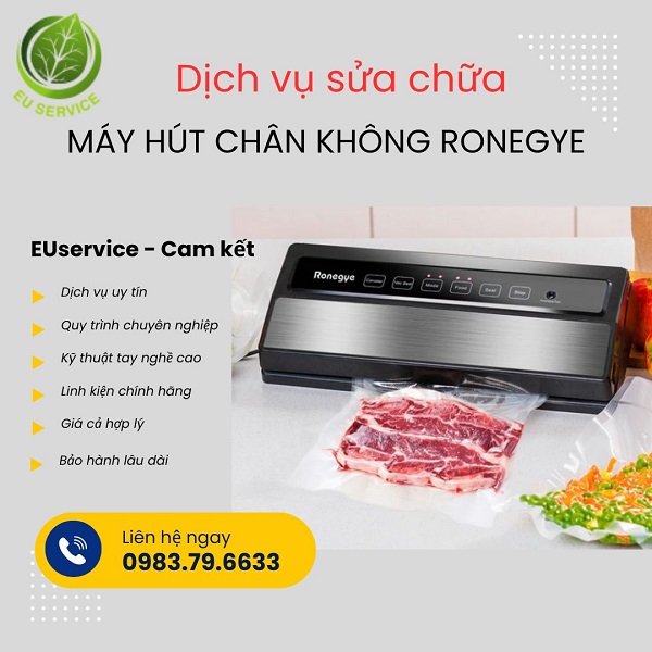 Dịch vụ sửa máy hút chân không Ronegye uy tín