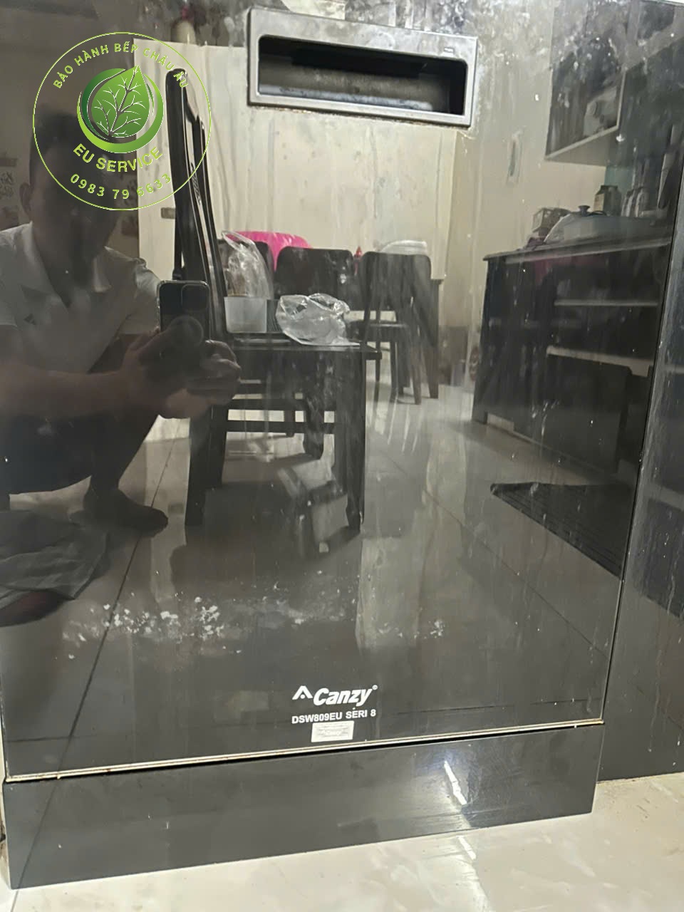 Sửa máy rửa bát Canzy lỗi chảy nước