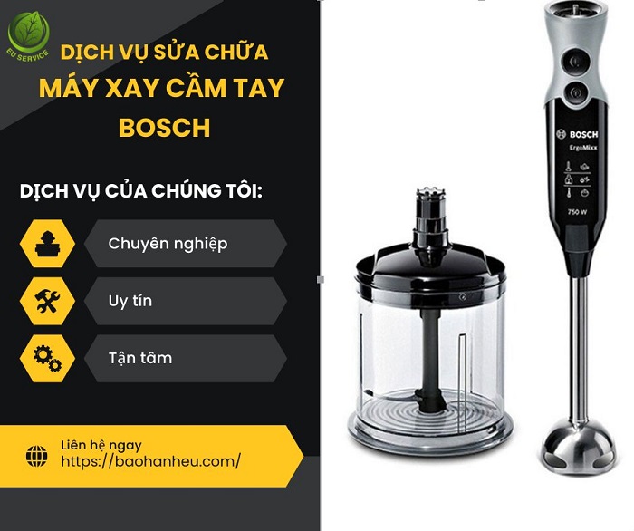 Sửa máy xay cầm tay Bosch chuyên nghiệp tại Hà Nội