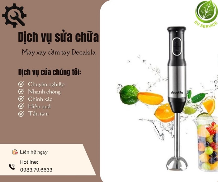 Sửa máy xay cầm tay Decakila uy tín hàng đầu