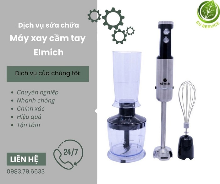 Sửa máy xay cầm tay Elmich tận tâm – nhanh chóng – giá hợp lý