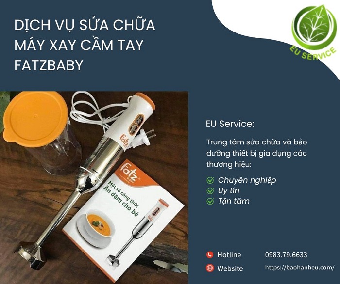 Sửa máy xay cầm tay Fatzbaby chuyên nghiệp, tận tâm