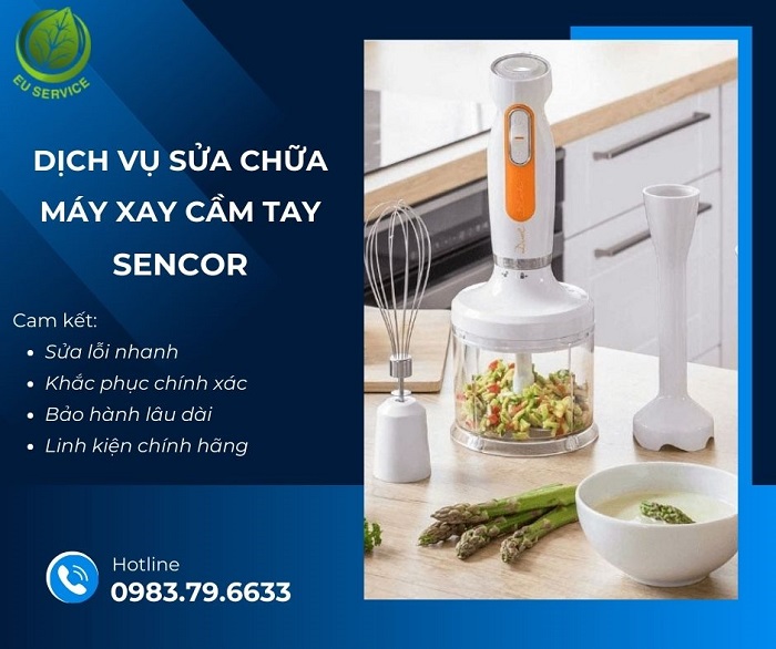 Sửa máy xay cầm tay Sencor chất lượng cao, chi phí hợp lý