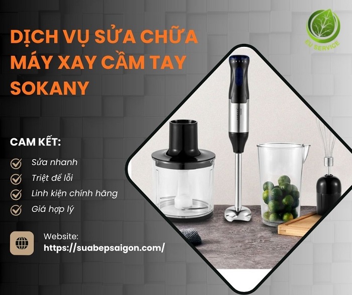 Sửa máy xay cầm tay Sokany uy tín, triệt để lỗi