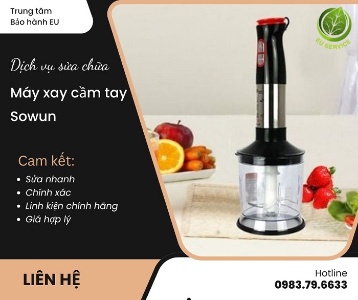 Sửa máy xay cầm tay Sowun chuyên nghiệp, giá cạnh tranh