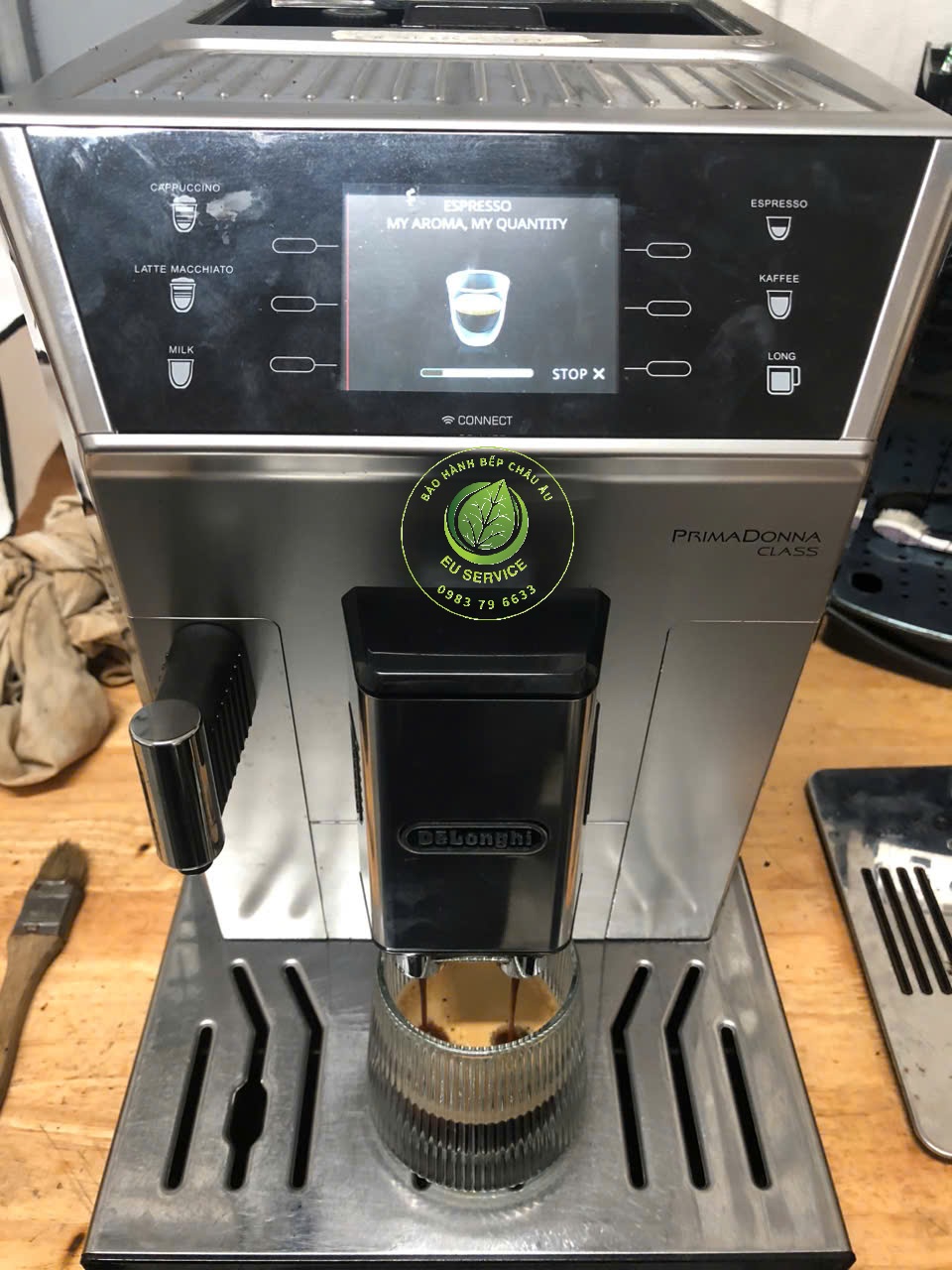 Sửa máy pha cafe Delonghi primadonna class