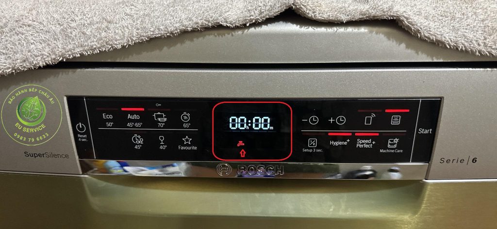 Sửa máy rửa bát bosch báo lỗi vòi nước tại nhà giá rẻ
