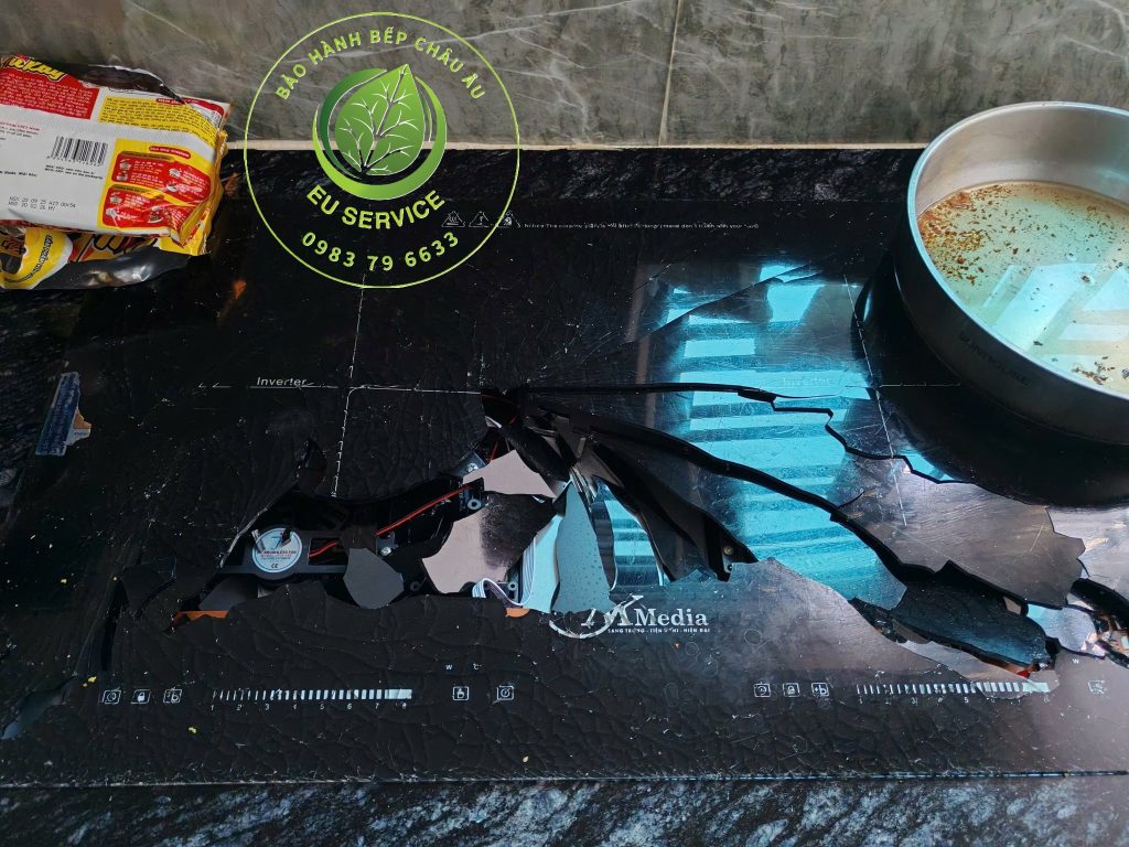 Thay mặt kính bếp từ media