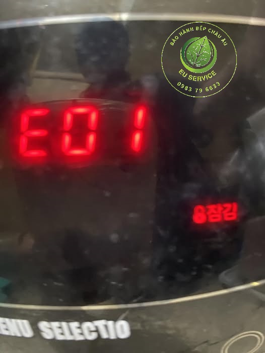 sửa nồi cơm điện cuckoo lỗi E01