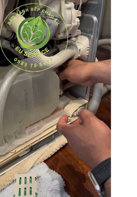 Thay bo relay heater miele F24