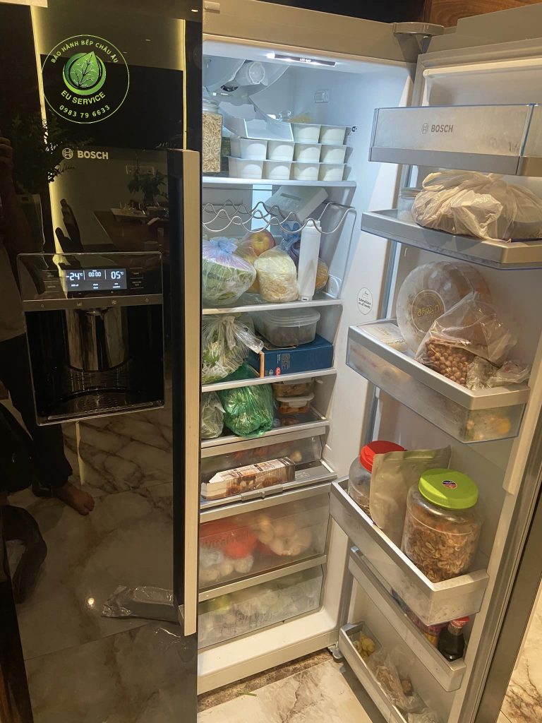 Tủ lạnh bosch không mát kiểm tra block mất ga