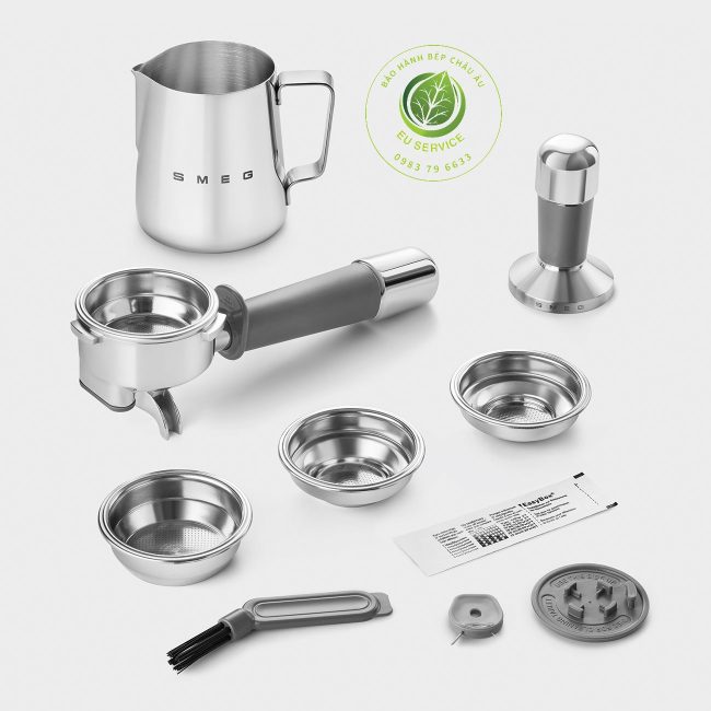 bộ dụng cụ pha cafe máy smeg