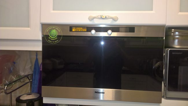 Sửa lò hấp miele không tạo hơi nước