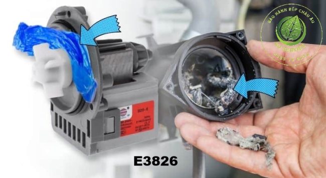 Hướng dẫn sửa máy giặt siemens lỗi E3826