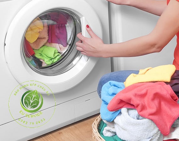 Sử dụng máy giặt đúng lượng đồ được khuyến cáo