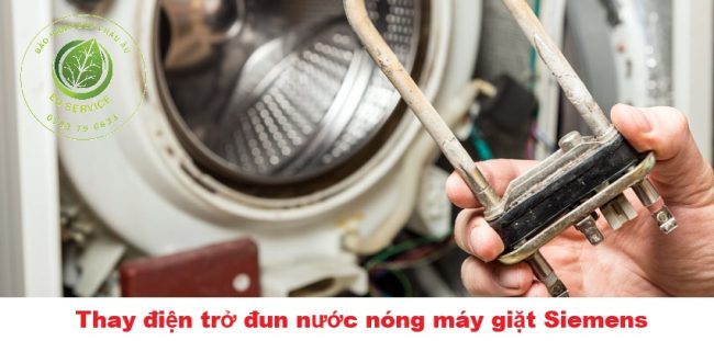 Sửa máy giặt siemens lỗi không nóng nước