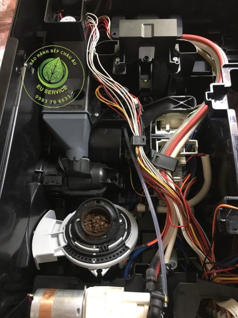 Sửa máy pha cafe miele lỗi không xay được hạt