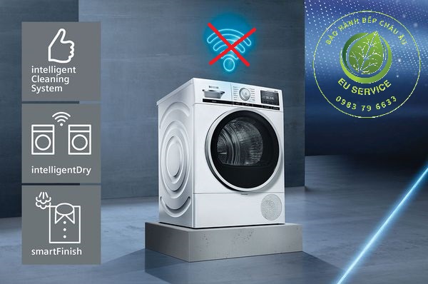 Sửa máy sấy quần áo siemens lỗi không kết nối được wifi