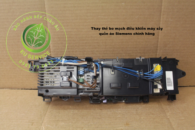 bo mạch điều khiển máy sấy quần áo siemens