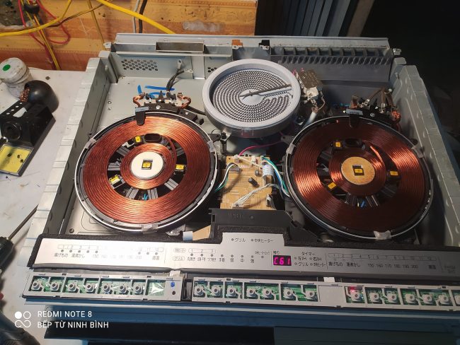 sửa bo mạch bếp từ hitachi tại nhà