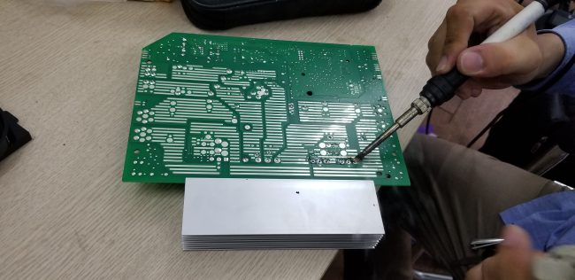 sửa chữa cho mạch công suất bếp từ dmestik lỗi er20