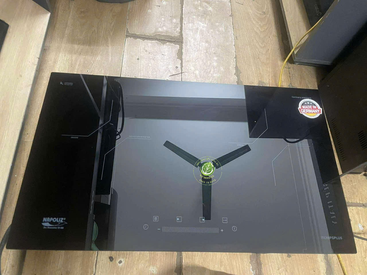 thay mặt kính bếp napoliz bị vỡ