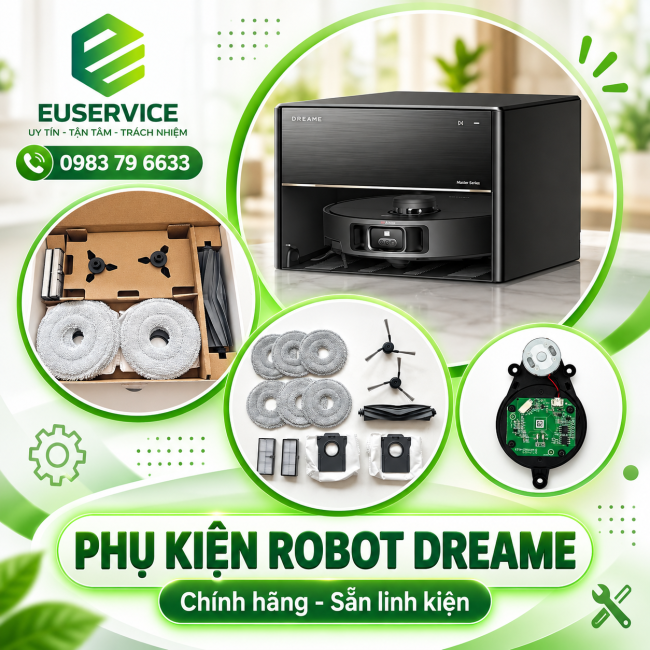 Phụ kiện robot Dreame chính hãng
