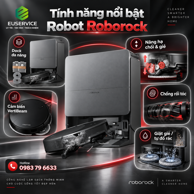 Tính năng nổi bật Robot Roborock
